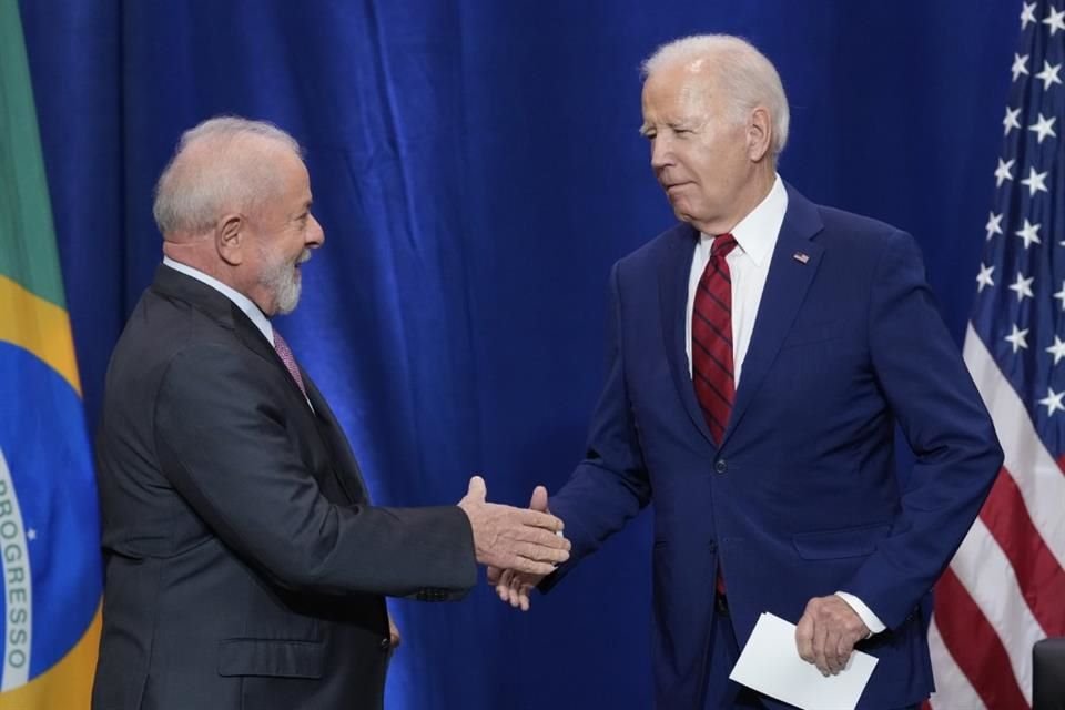 El Presidente Joe Biden se reunió con su homólogo Luiz Inácio Lula da Silva en Nueva York.