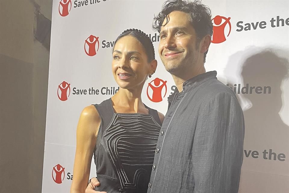 Celina del Villar y Benny Ibarra festejaron a Save The Children.