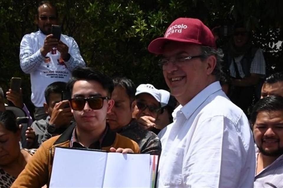 Marcelo Ebrard en Tlaxcala.