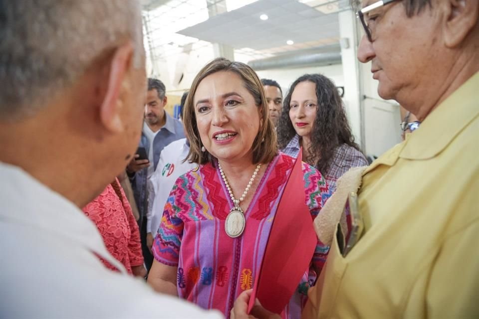 Desde Campeche, Gálvez pidió al INE que ponga atención a la precampaña de Claudia Sheinbaum.