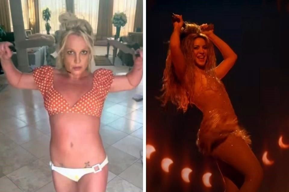 Lo que se rumoraba, lo confirmó Britney Spears, quien dijo que al hacer baile con cuchillos en su casa estaba tratando de imitar a Shakira.