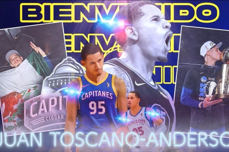 Así fue anunciado Juan Toscano con los Capitanes.