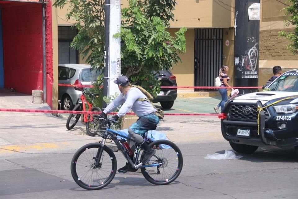 El incidente ocurrió en e cruce de Avenida Mariano Otero y la Calle Salvador Vargas.