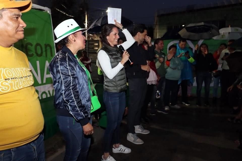 Mariana Boy realizó su segundo día de recorridos como aspirante a la Coordinación de Defensa de la Cuarta Transformación en la CDMX, es decir, en su intención de convertirse en Jefa de Gobierno.