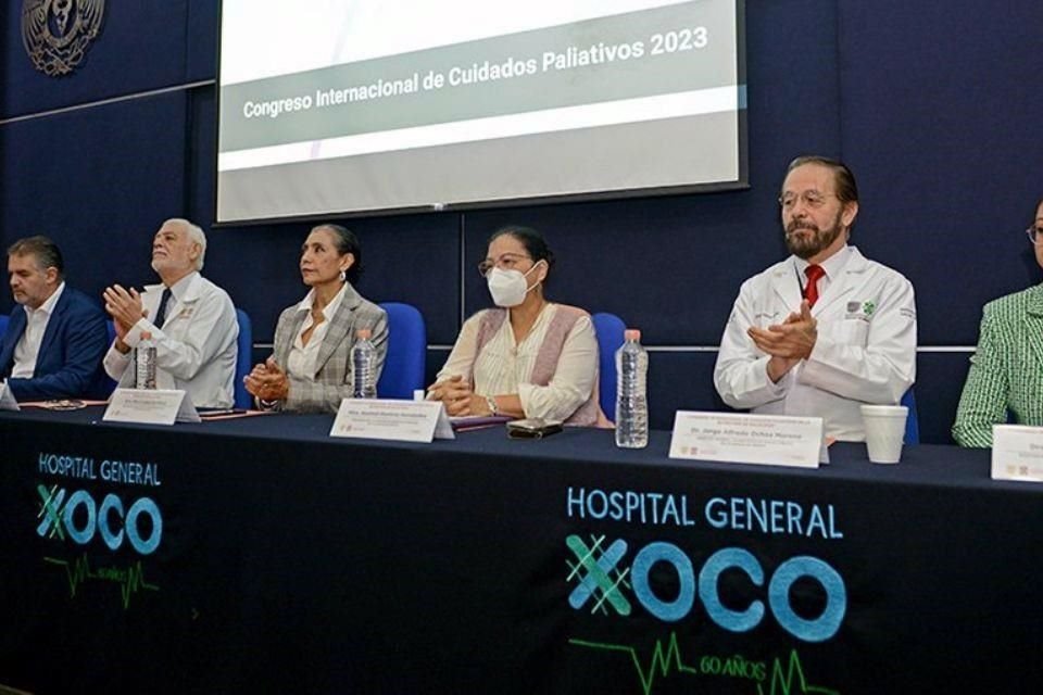 El Congreso Internacional de Cuidados Paliativos de la Sedesa se realizó en el Hospital General de Xoco.