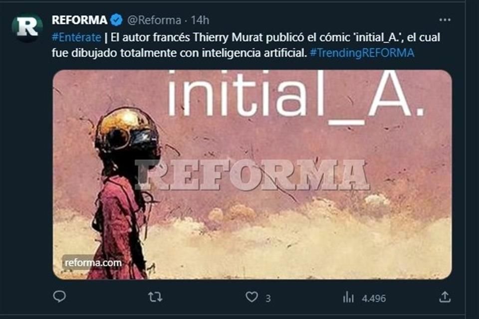 Los enlaces y artículos de noticias, tanto de medios de comunicación como creadores de contenido, no tienen descripción ni titulares, solo aparece una imagen.