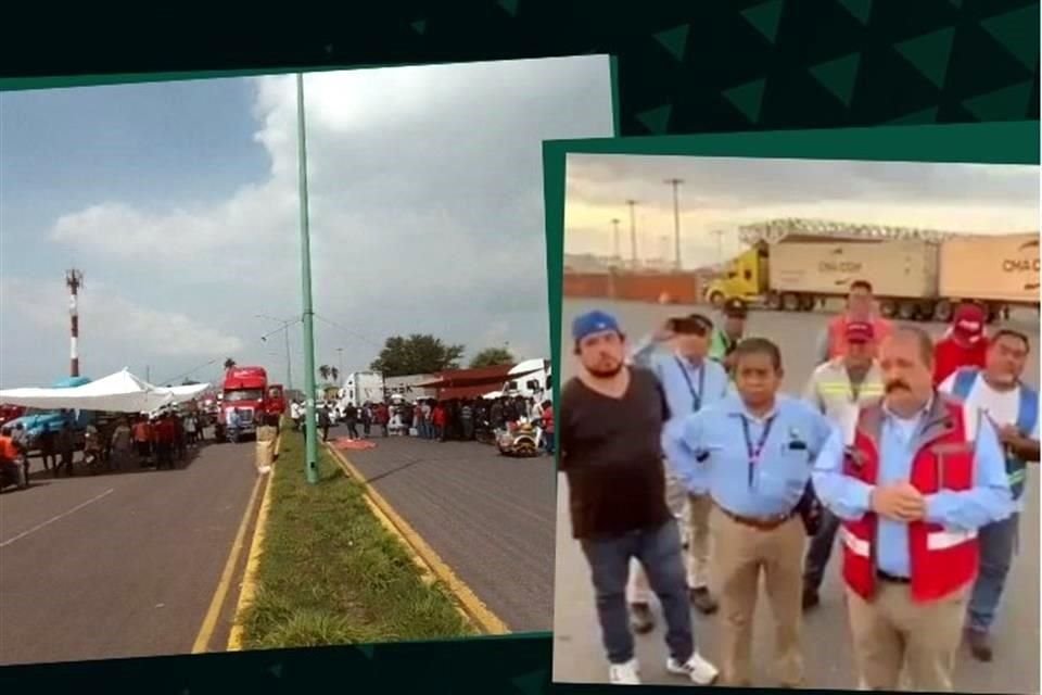 Los transportistas advirtieron bloquearán la Aduana de Lázaro Cárdenas, Michoacán, hasta obtener un diálogo directo con su administrador.