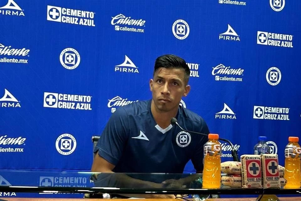 Sepúlveda se ilusiona con el renacer de Cruz Azul.