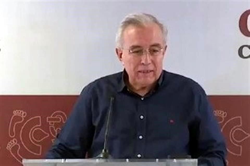 El Gobernador de Sinaloa, Rubén Rocha, informó en su conferencia semanal que ofreció protección a un funcionario acosador.