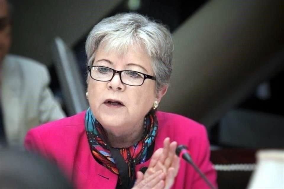 Alicia Bárcena, Canciller de México.