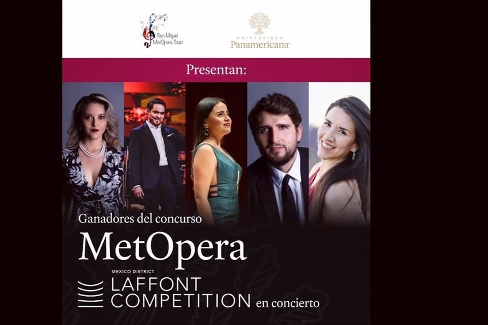 UP, sede del concierto Met Opera Laffont Competition