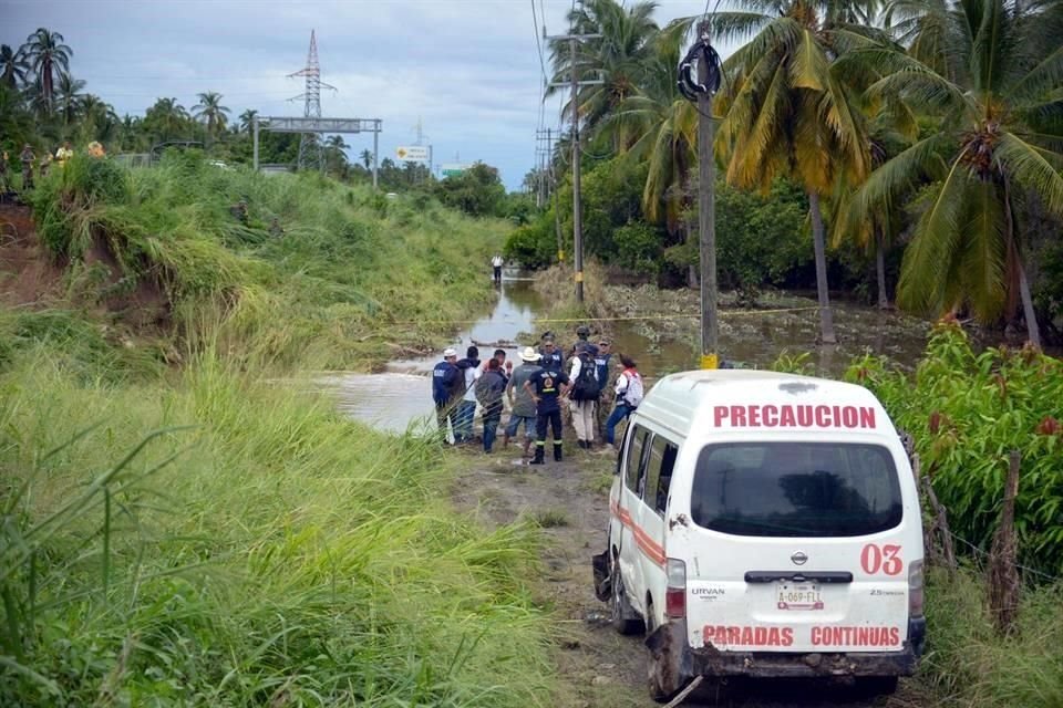 Caminos de la zona quedaron intransitables.