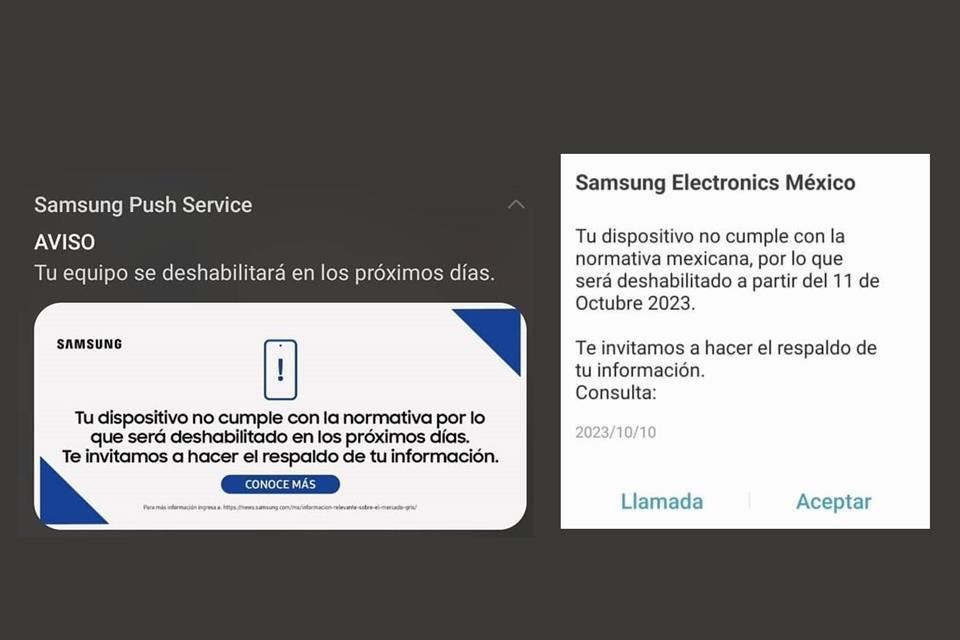 Bloquea Samsung celulares de mercado gris en México