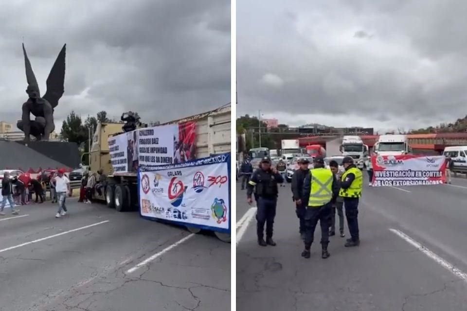 Está cerrada la Autopista México-Pachuca, dirección CDMX, a la altura de El Vigilante.