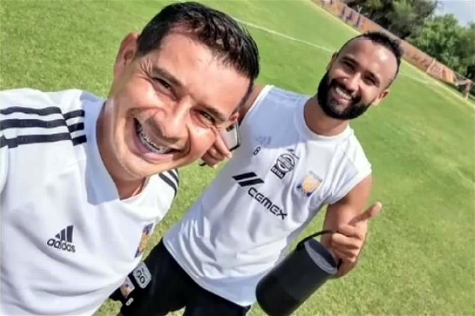 Jordan Sierra está siendo entrenado por Jorge Escamilla, preparador físico de las divisiones inferiores.