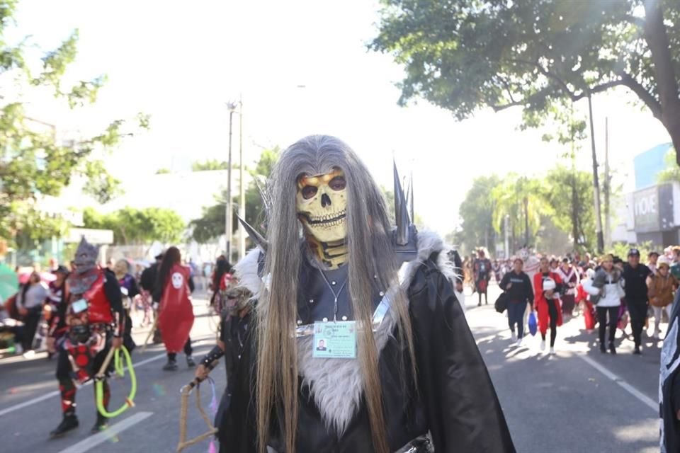 Algunos atuendos de danzantes se salieron de lo común.