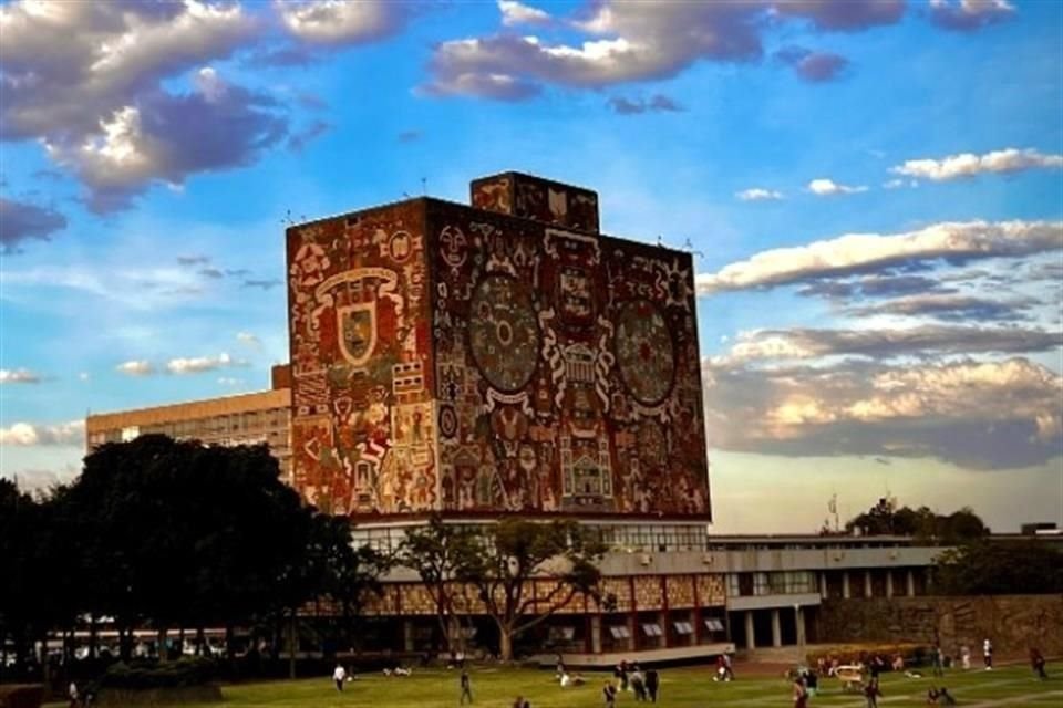 Aspecto de Ciudad Universitaria de la UNAM, donde se renovará la Rectoría en noviembre próximo.