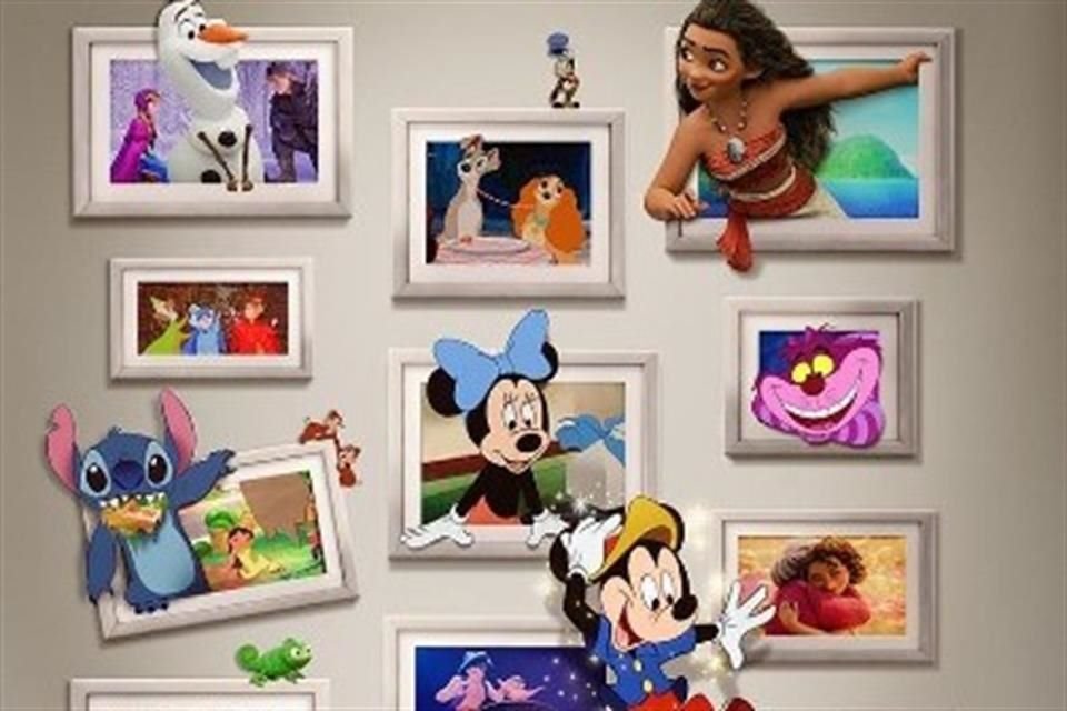 Disney celebra sus 100 años con un cortometraje en el que reúne a todos sus personajes, entre ellos Winnie Pooh y la Princesa Elsa.