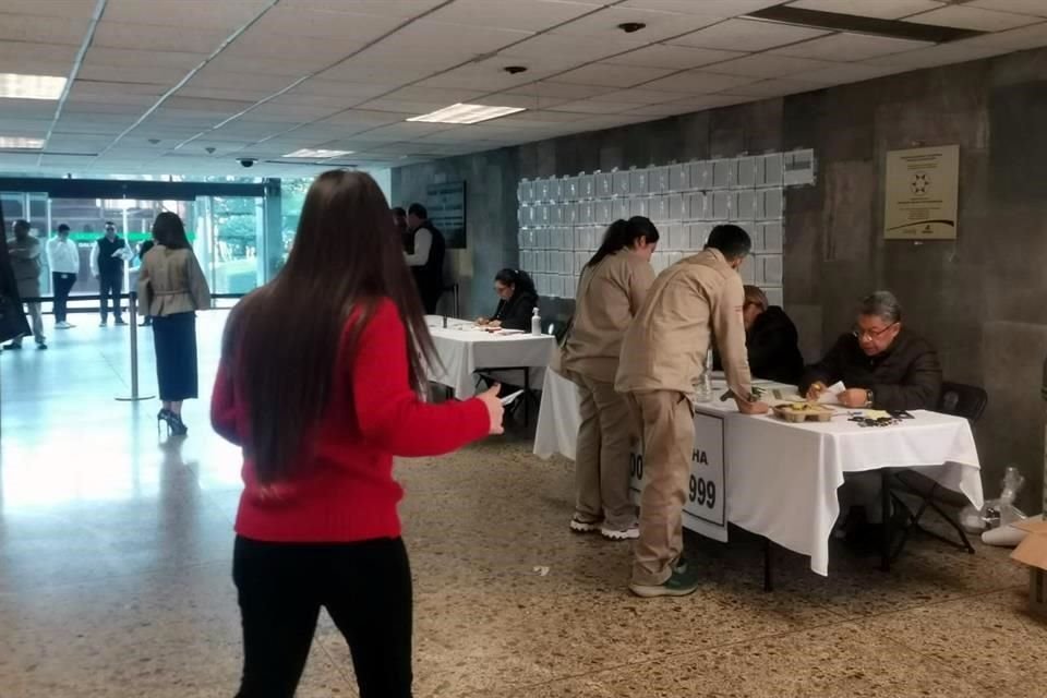 Aspecto de la consulta realizada en instalaciones seccionales del sindicato.