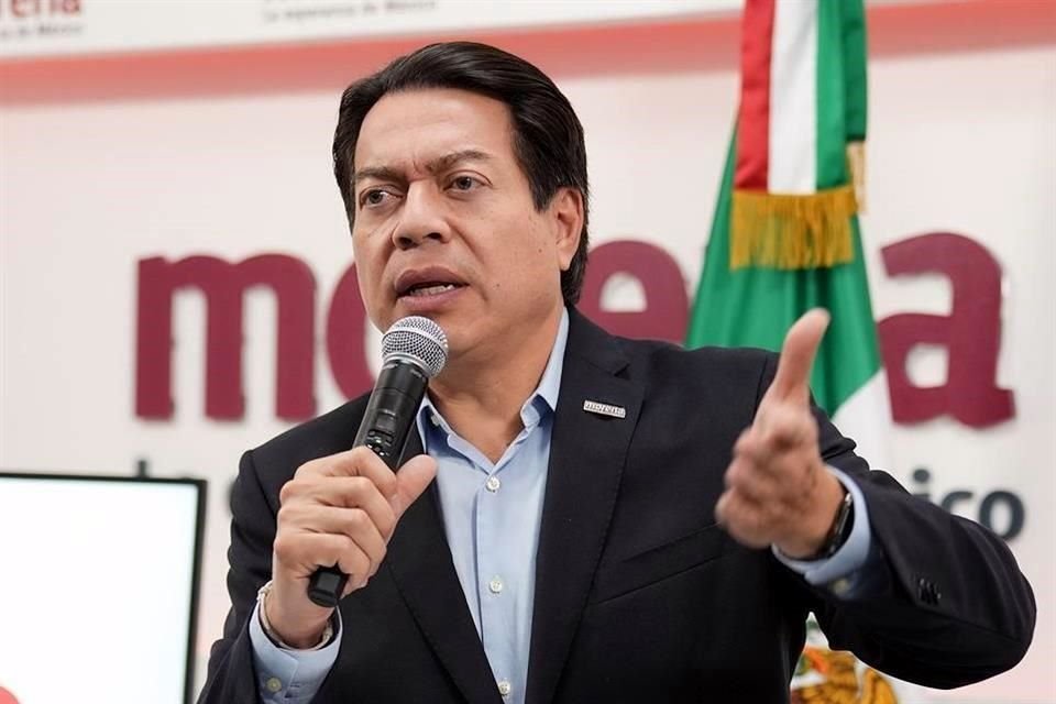 Mario Delgado, dirigente de Morena.