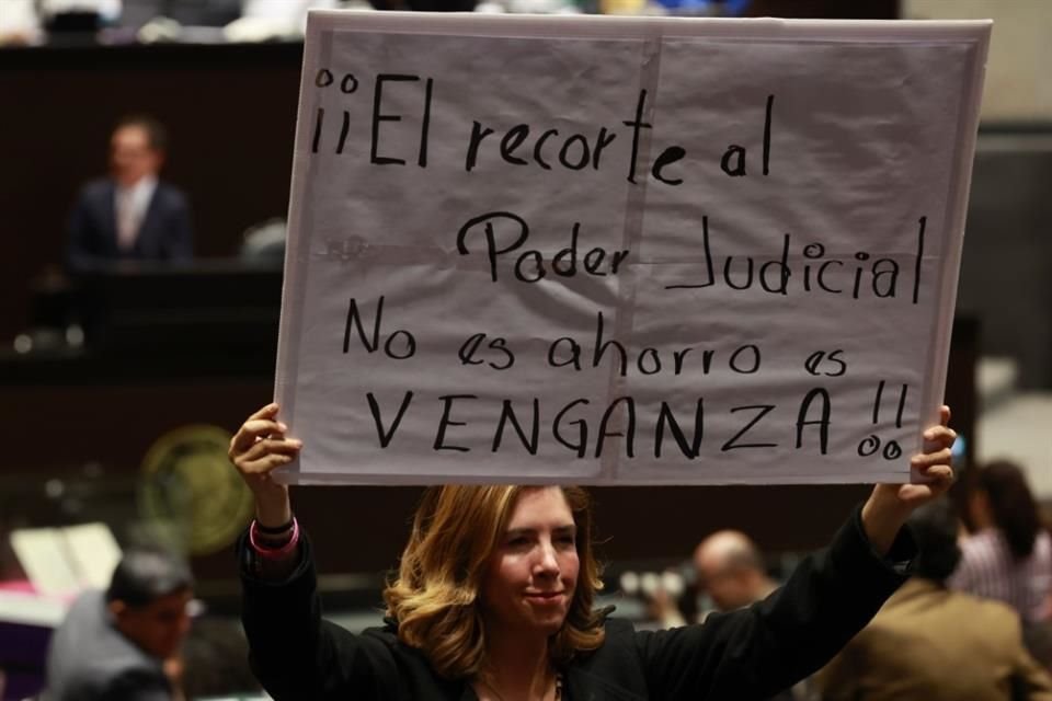 La Oposición ha señalado que la eliminación de los fideicomisos del Poder Judicial es una venganza.