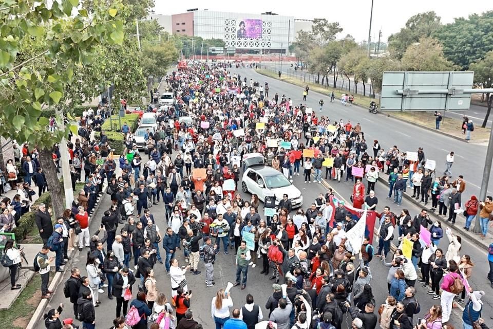 Por segundo día consecutivo, trabajadores del PJ salieron a las calles a protestar.