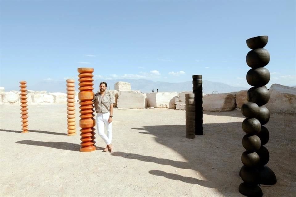 Daniel Orozco lanza su segunda colección de interiorismo en la que tributa a la naturaleza y las piedras.