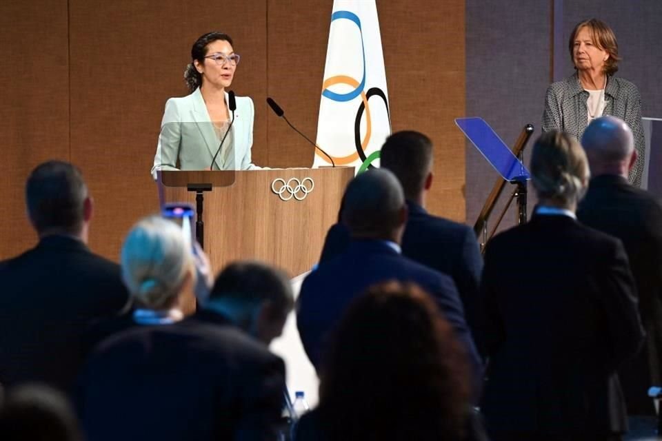 La actriz ganadora del Óscar, Michelle Yeoh, fue elegida como nuevo miembro del Comité Olímpico Internacional.