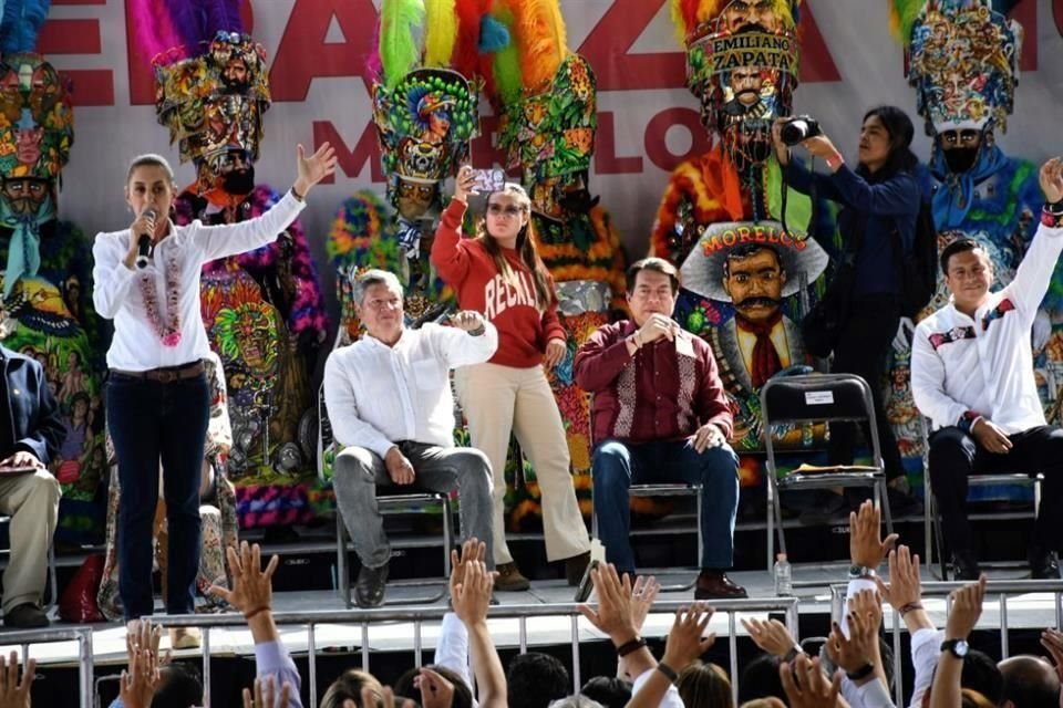 El evento se realizó en una cancha de futbol en el Municipio de Jiutepec, en Morelos.