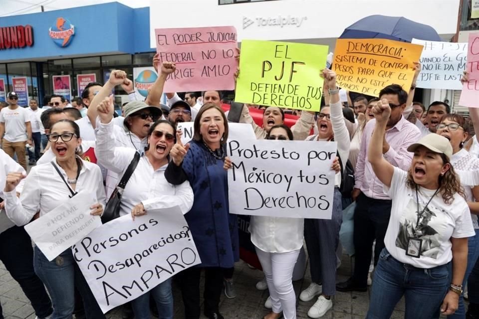 La aspirante presidencial, Xóchitl Gálvez, se encuentra de visita en Nayarit.