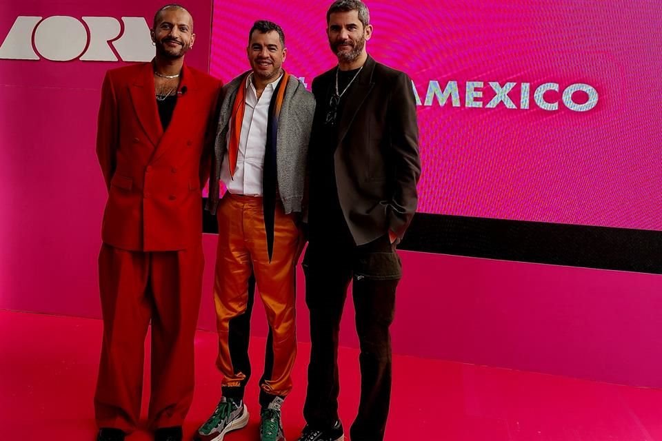 Los 'Magos del color' Nur, Rodrigo, Jaspar / Aora, la marca mexicana de maquillaje, ingresó al mercado de lujo con la apuesta de marcar tendencia incluso en Europa.