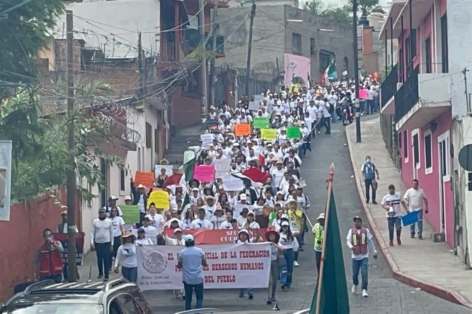 Trabajadores del PJF se movilizan al menos en 19 estados.