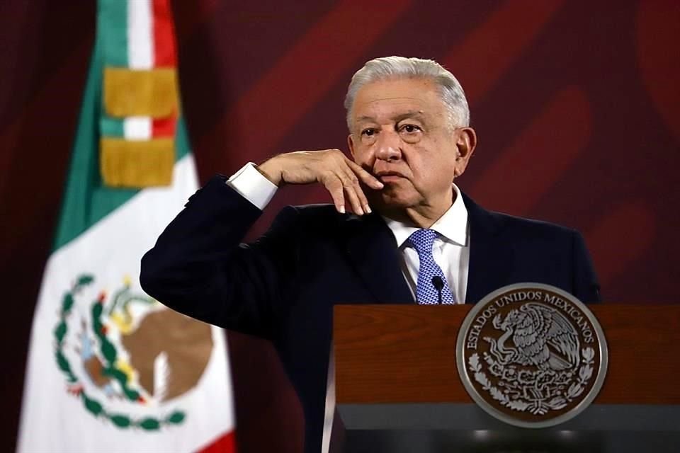 AMLO dijo en conferencia mañanera que marcha convocada por trabajadores del Poder Judicial es de 'pena ajena'.