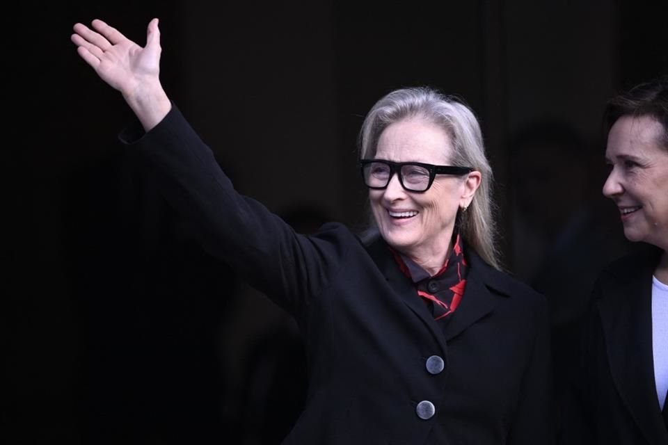 La actriz Meryl Streep arribó a la ciudad de Oviedo para la ceremonia de los Premios Princesa de Asturias.