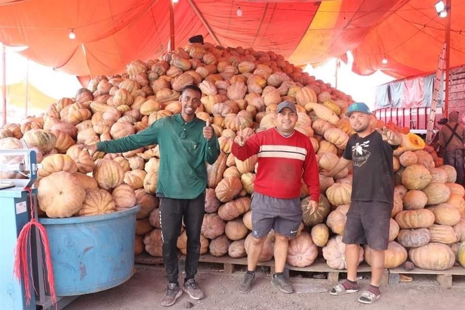 Los productos fueron cosechados en siete estados del País, incluidos el Estado y Ciudad de México, ésta última con representación de agricultores de Tláhuac y Xochimilco.