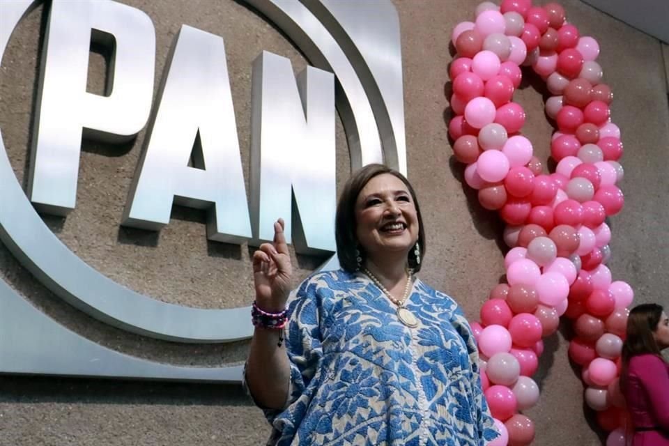 Xóchitl Gálvez en Consejo Nacional del PAN.