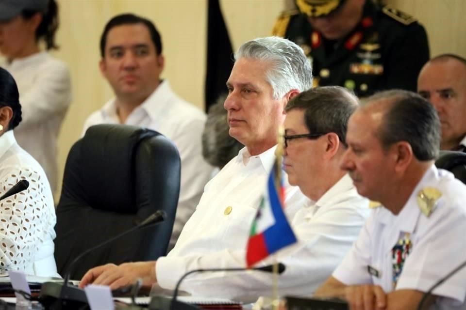 El Mandatario Miguel Díaz Canel encabezó la delegación cubana, que reprochó las medidas de EU.