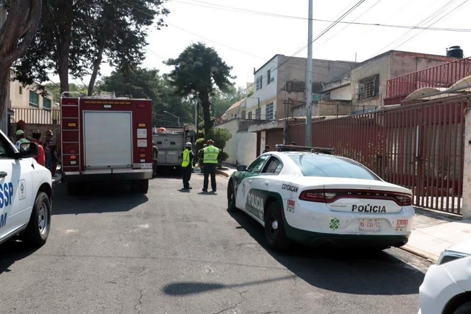 Un hombre, identificado como Juan, murió calcinado en un incendio de casa habitación en la alcaldía Coyoacán