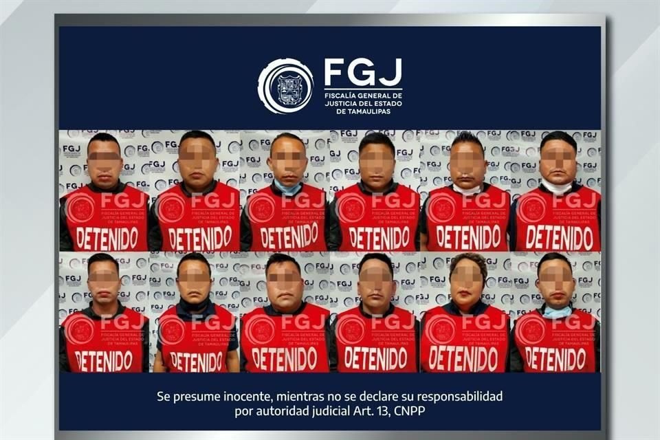 Autoridades dan 50 años de cárcel a 11 ex agentes de Policía Élite de Tamaulipas por su responsabilidad en masacre de 19 personas en 2021.