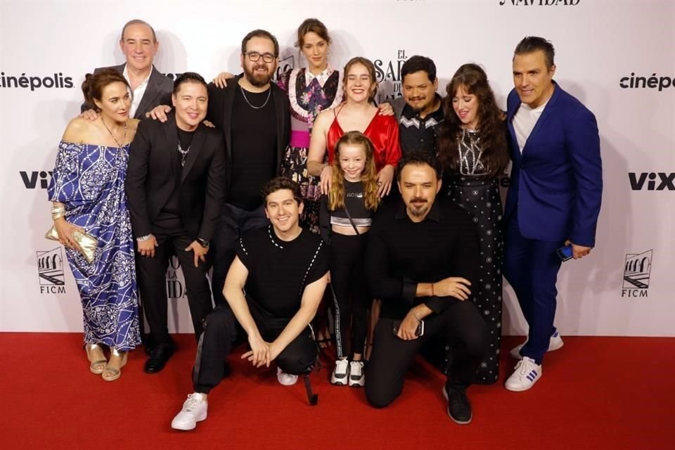 La actriz Mariana Treviño, protagonista de la comedia 'El Sabor de la Navidad', presentó el filme en el marco del Festival de Cine de Morelia.