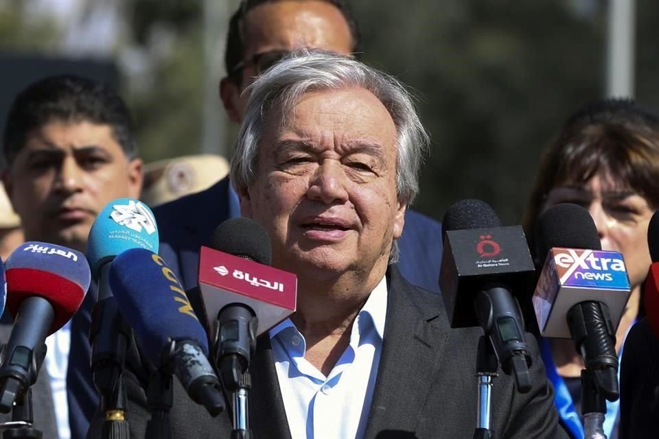 Secretario General de la ONU se dijo conmocionado por 'tergiversaciones' a su discurso.