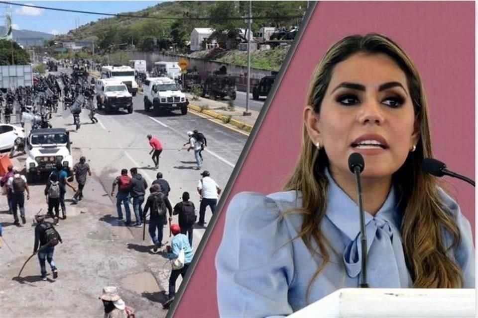 La Gobernadora morenista, Evelyn Salgado, emitió su última información en redes durante la mañana de este 25 de octubre.