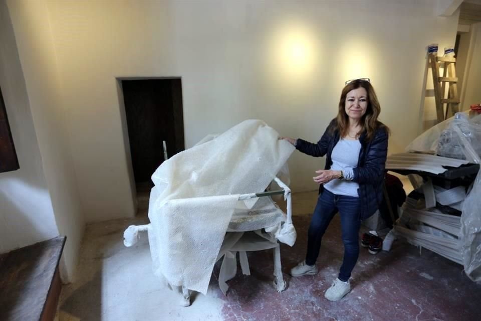 La hija de los artistas, la arquitecta Rina García Lazo, ofreció a REFORMA un recorrido por la casa, que aún resguarda las pertenencias de la pareja.