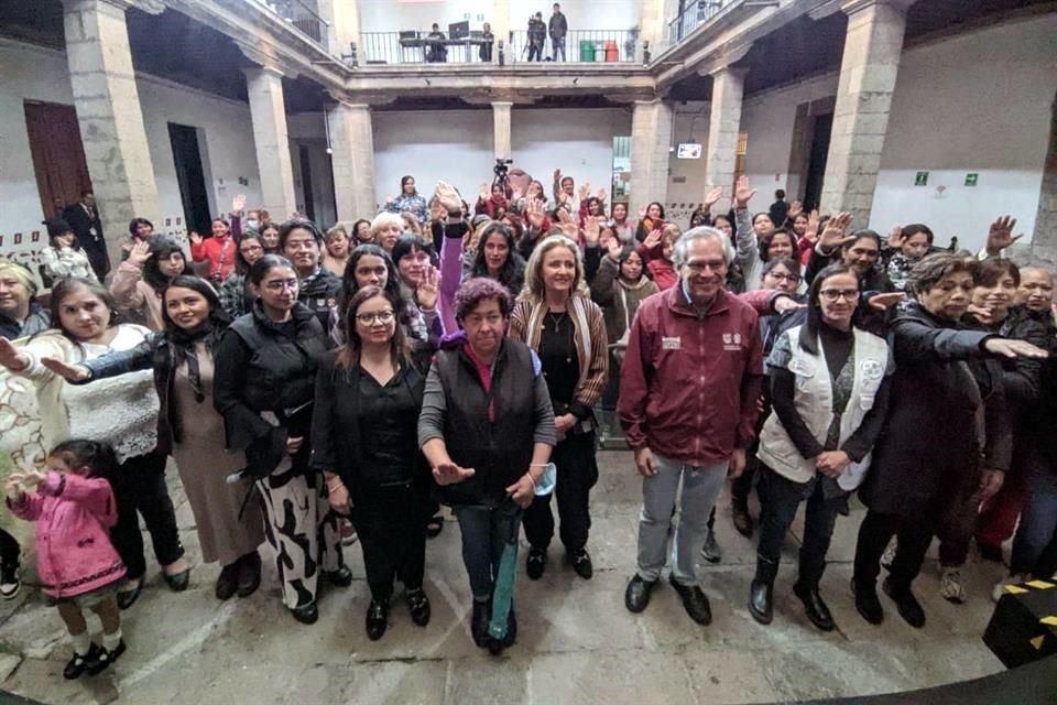 Con este nuevo grupo en el Centro Histórico y la Colonia Morelos ya hay 11 redes de mujeres contra la violencia.