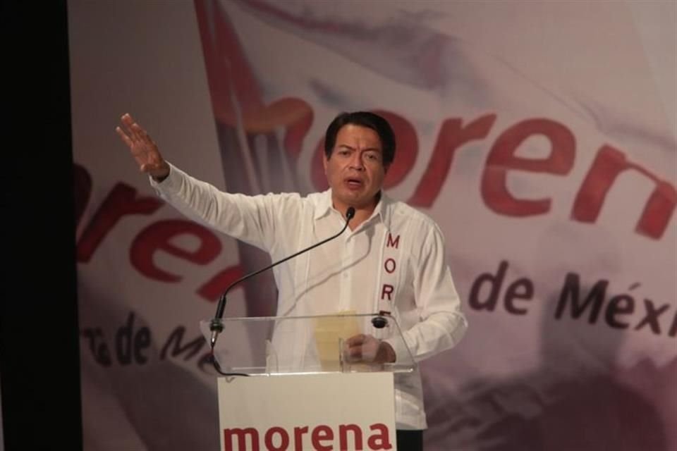 Mario Delgado, dirigente de Morena.