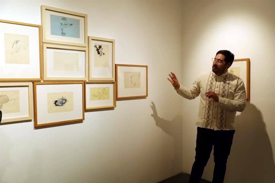 'Sementera. Dibujos adolescentes de Francisco Toledo' se presenta al público en la Galería Arte Binario del Cenart.