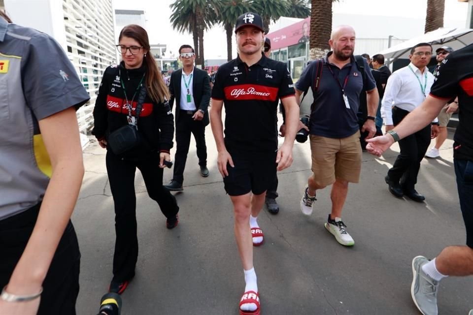 Al finlandés Valtteri Bottas se ha caracterizado por ser uno de los pocos pilotos que se práctico y no gusta de tanto glamour.