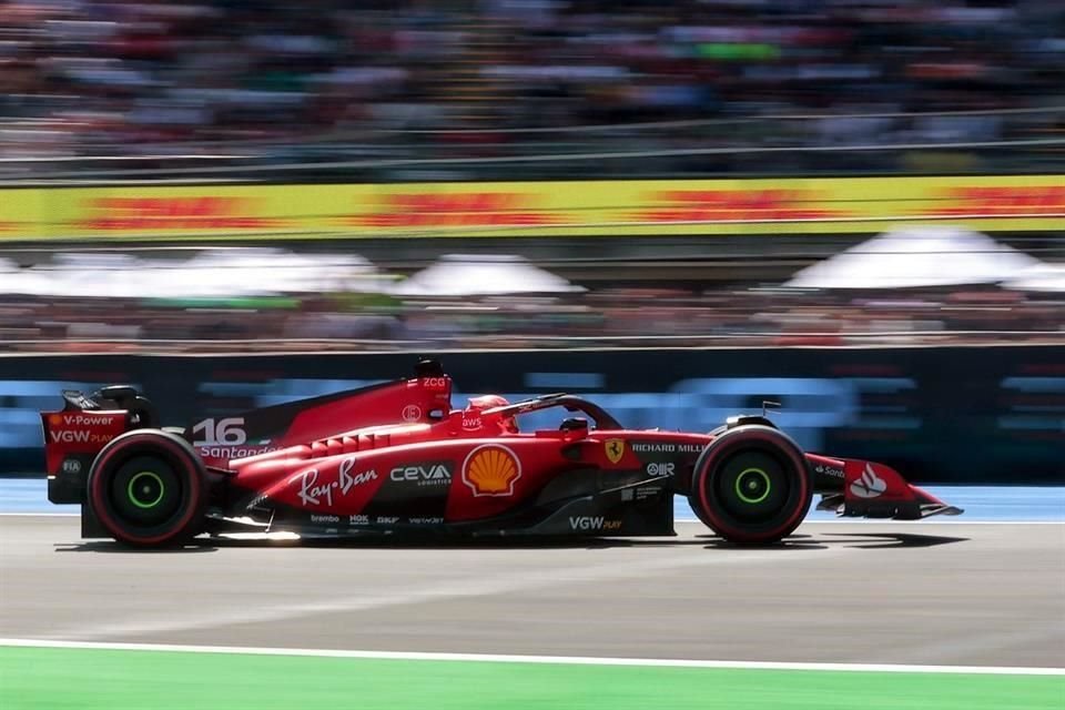 Ferrari ha tenido algunos problemas y no figuró en el Top Ten de la P3; Charles Leclerc fue 13 y Carlos Sainz 15.