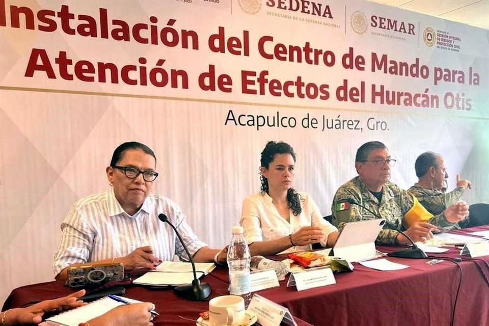 La titular de la SSPC anunció la instalación del centro de mando.