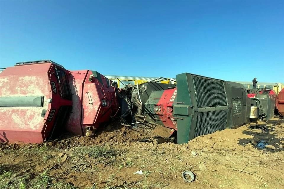 EL percance fue reportado poco después de las 8:00 horas.